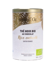 BIO Herbata czarna zimowa z czekoladą i pomarań