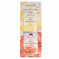 BIO Zestaw 2 herbat organicz. YlangYlang+Poppy