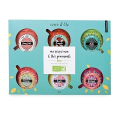 BIO Zestaw 6 herbat 6x50g czarna/zielon Gourmet