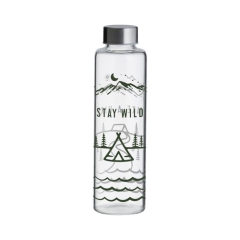 Butelka szklana 0,6l. Stay Wild, Pure
