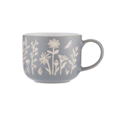 Kubek 400ml. Blue Daisy In The Meadow