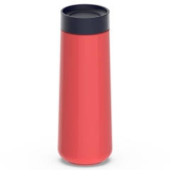 Kubek podróżny 350ml. koral/indygo, Travel