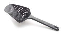 Łyżka cedzakowa L Scoop™ Plus, czarno-szara