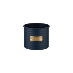 Osłonka na doniczkę do ziół granat-navy Otto