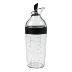 Shaker do dressingów 350ml. Czarny, Good Grips