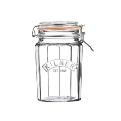 Słoik 0,95 l. Facetted Clip Top Jar