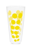 Szklanka wysoka 350 ml, żółta