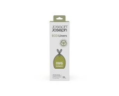 Worki na śmieci 20 sztuk, 30l, szary, Eco