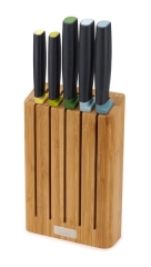 Zestaw blok Bamboo z 5 nożami Elevate™, multi