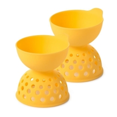 Zestaw silikonowy do jaj 2el. żółty Good Grips
