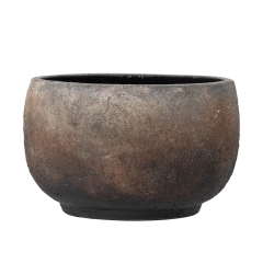 Doniczka Thira Deco Brązowa Terakota 25x15cm 