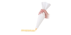 Woreczek do zdobienia DELÍCIA 35 cm, płócienny, 6 dysz