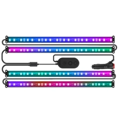 4 x tas Led Samochodowa Rgb Smart Govee