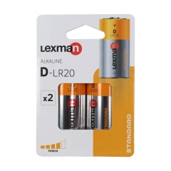 Bateria Alk Lexman L1 Lr20 D 2 szt