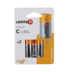 Baterie Alk Lexman L1 Lr14 C 2 szt