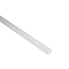 Ceownik 10 x 10 x 1 x 1 Pvc Biały Mat