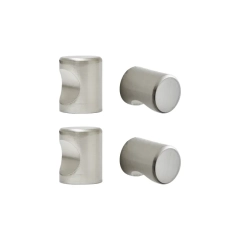 Gałka Omna 19,5 mm   Nikiel 4 szt