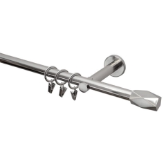 Karnisz I 19 mm   Heksagon Inspir 300 cmNikiel