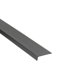 Kątownik 40 x 10 x 1,5 x 2,6 Pvc Czarny Mat