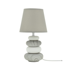 Lampa Stoł na vala 1 x e14 36 cm Szara.