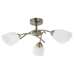 Lampa Suf Donna 3 x 60W E27 Patyna