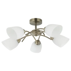 Lampa Suf Donna 5 x 60W E27 Patyna