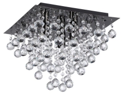 Lampa Suf Lancaster Crystal 3 x e14 40W Cz