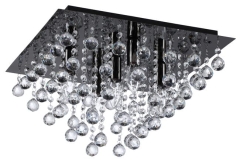Lampa Suf Lancaster Crystal 5 x e14 40W Cz