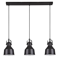 Lampa Wisz Ezio 3 x e27 Czarna Inspire