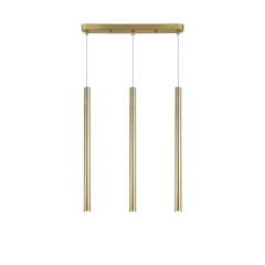 Lampa Wisz Lungo 3 x g9 Złota