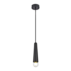 Lampa Wisz Moho E27 Max25W Ip44 Czarna