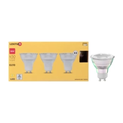Lex 3 x gu10 3,9W 450 lm 2,7Tk 100St Cl Gl
