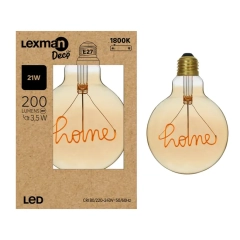 Lex Deko Home E27 3,5W200 lm 1,8Tk Amb Gl