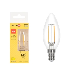 Lex E14 Fil Św 1,8W 250 lm 2,7Tk Cl Gl