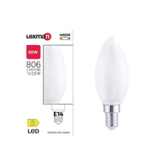 Lex E14 Fil Św 5,9W 806 lm 4Tk mlGl