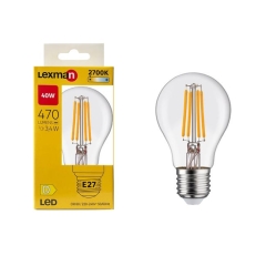 Lex E27 Fil Bań 3,4W 470 lm 2,7Tk Cl Gl
