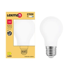 Lex E27 Fil Bań7,8W1055 lm2,7Tk Zmie Mlgl