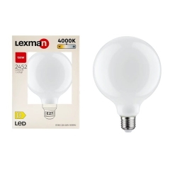Lex E27 Fil G125 17W 2452 lm 4Tk mlGl