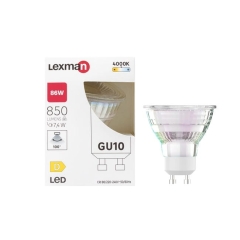 Lex Gu10 7,4W 850 lm 4Tk 100St Cl Gl