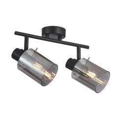 Listwa Refl Sardo 2 x e14 40W Czarna