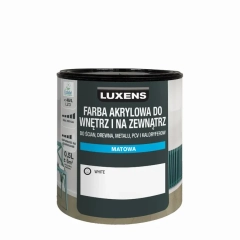 Luxens Emalia 1-Warst Mat 0,5  l White