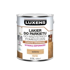 Luxens Lak do Parkietu Polysk 2.5  l Bezb