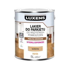 Luxens Lak do Parkietu Polysk 5  l Bezb