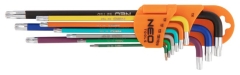 Neo Klucze Torx T10-50 9 szt