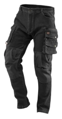 Neo Spodnie Robocze Denim Czarne  x l