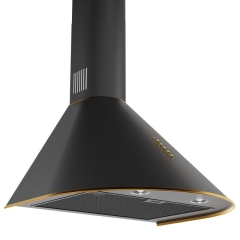 Okap Komin Wk-4 Dandys Czarny 60 cm Kl D