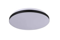Plafon Babilon Led 2400 lm 38 cm Okr Czarn
