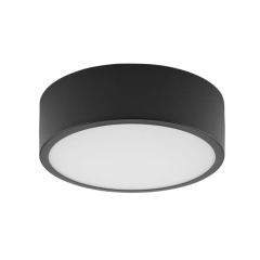 Plafon Dante 1 x 60W E27 26 cm Czarny