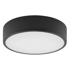 Plafon Dante 2 x 60W E27 36 cm Czarny