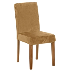 Pokrowiec na  Krzeslo Velvet Gold 58 cm